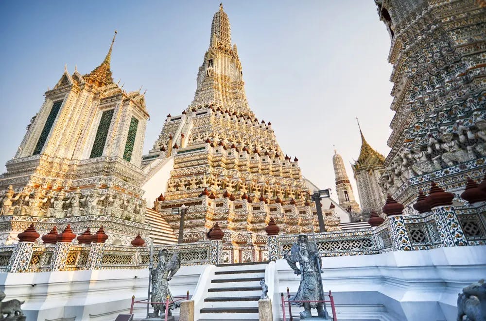 Wir finden, der Wat Arun ist der schönste Tempel Thailands.