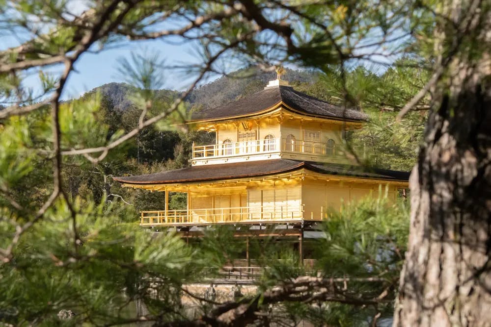Der Kinkaku-Ji gilt als schönster Tempel Japans
