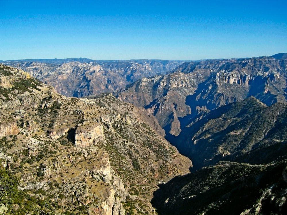 Der Copper Canyon mit seiner unglaublichen Landschaft ist bei Reisenden sehr beliebt